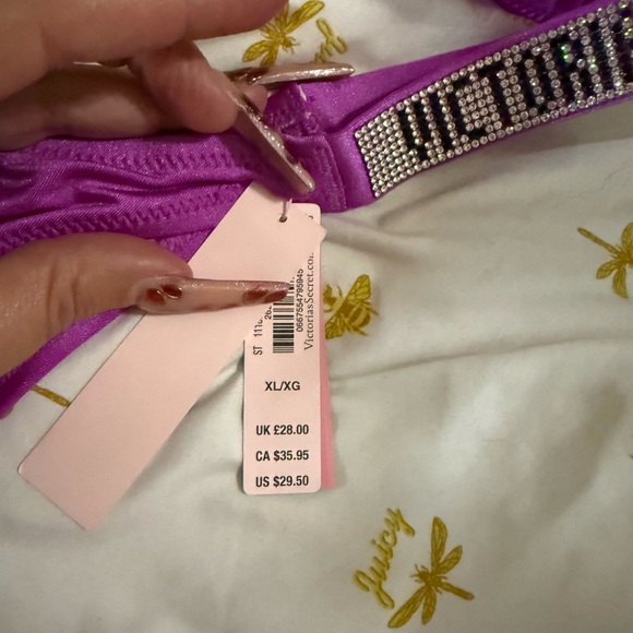 Victoria's Secret Vibrant Purple Bikini Set - Picture 2 of 5